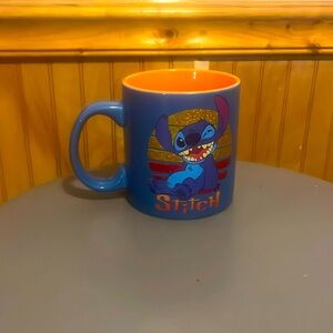 Blue & Orange Stitch large mug from “Lilo & Stitch” 4 inch